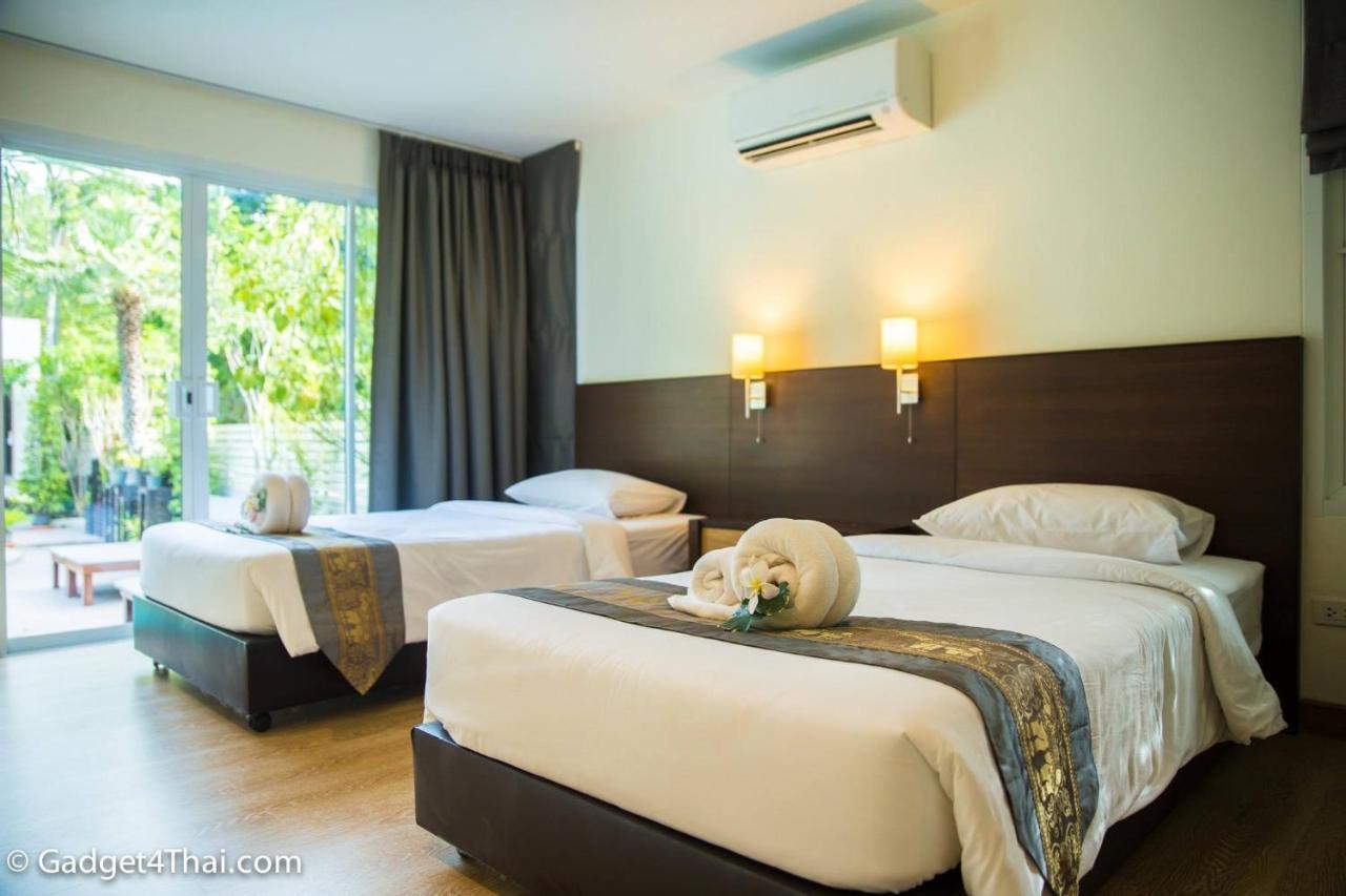 באן קרוט Baan Klang Aow Beach Resort מראה חיצוני תמונה