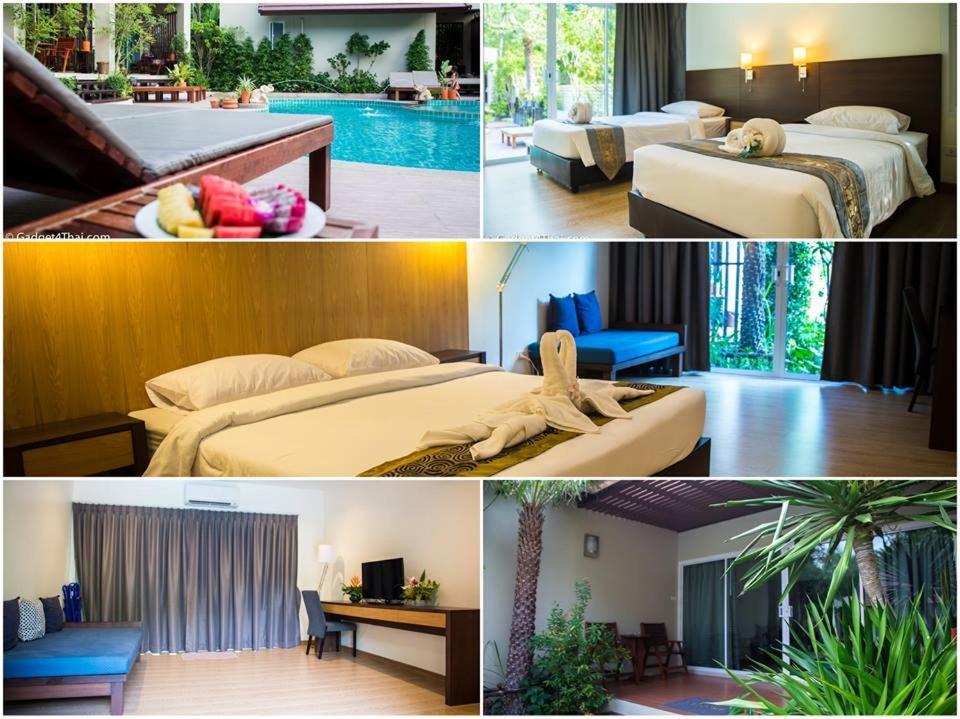 באן קרוט Baan Klang Aow Beach Resort מראה חיצוני תמונה